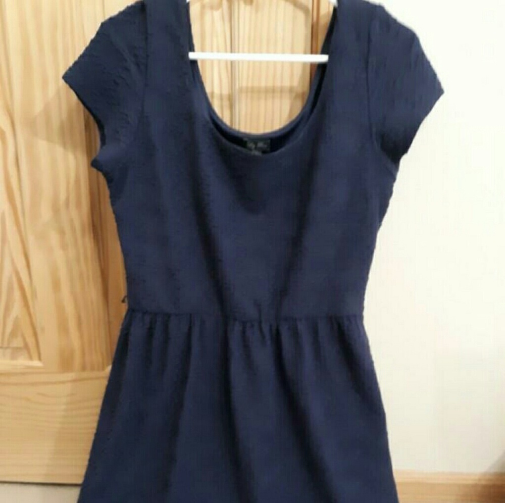 Lily Rose Navy Blue Dress